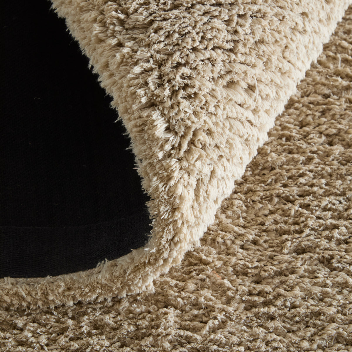 Tula Modern/Classic Solid Tan - Feizy Rug