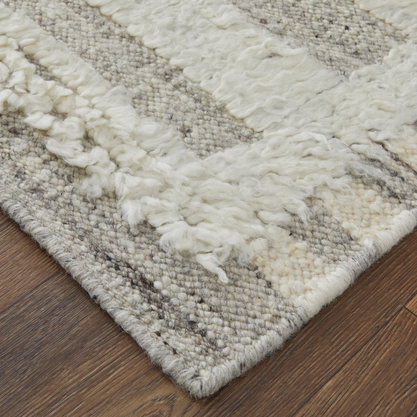 Ashby Transitional/Farmhouse Gray/Ivory Accent Rug