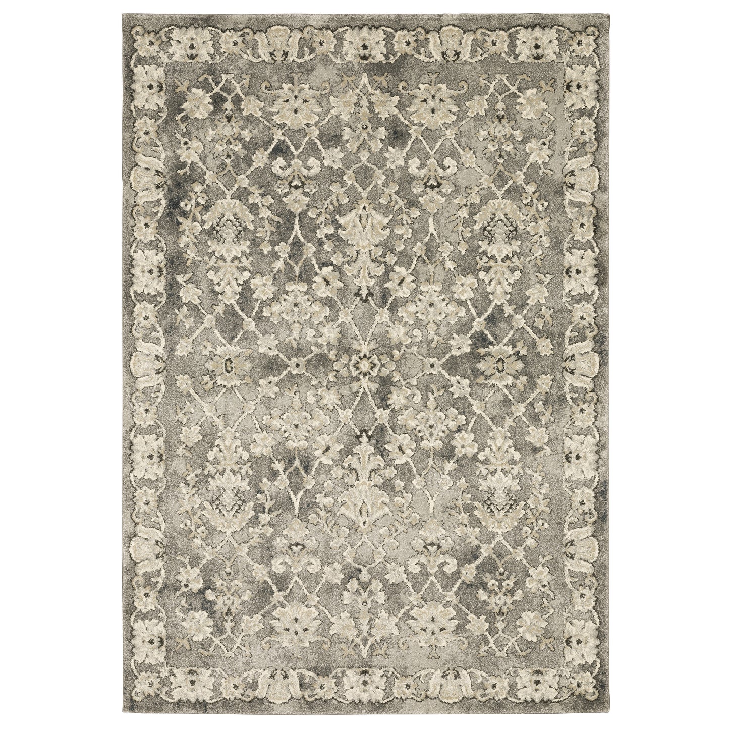 FLORENCE 1002E Grey Rug - ORIENTAL WEAVERS