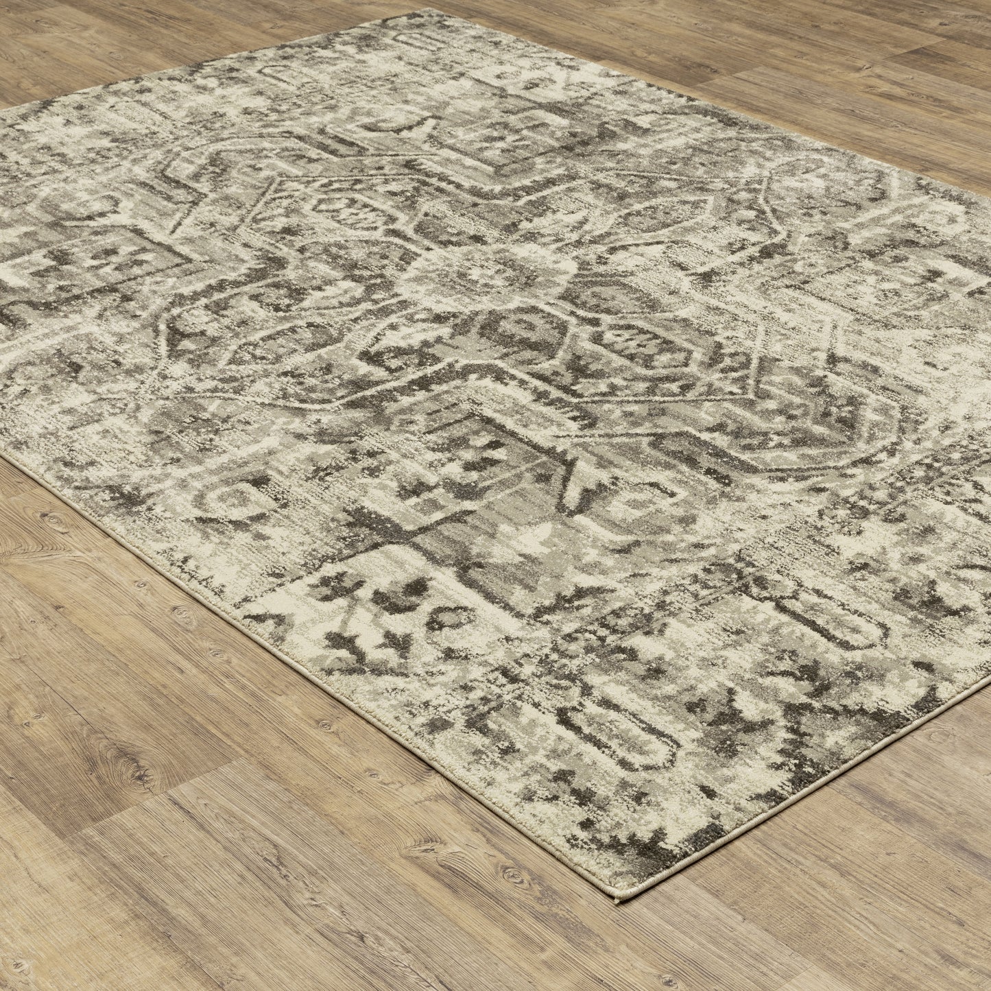 FLORENCE 4333W Charcoal Rug - ORIENTAL WEAVERS