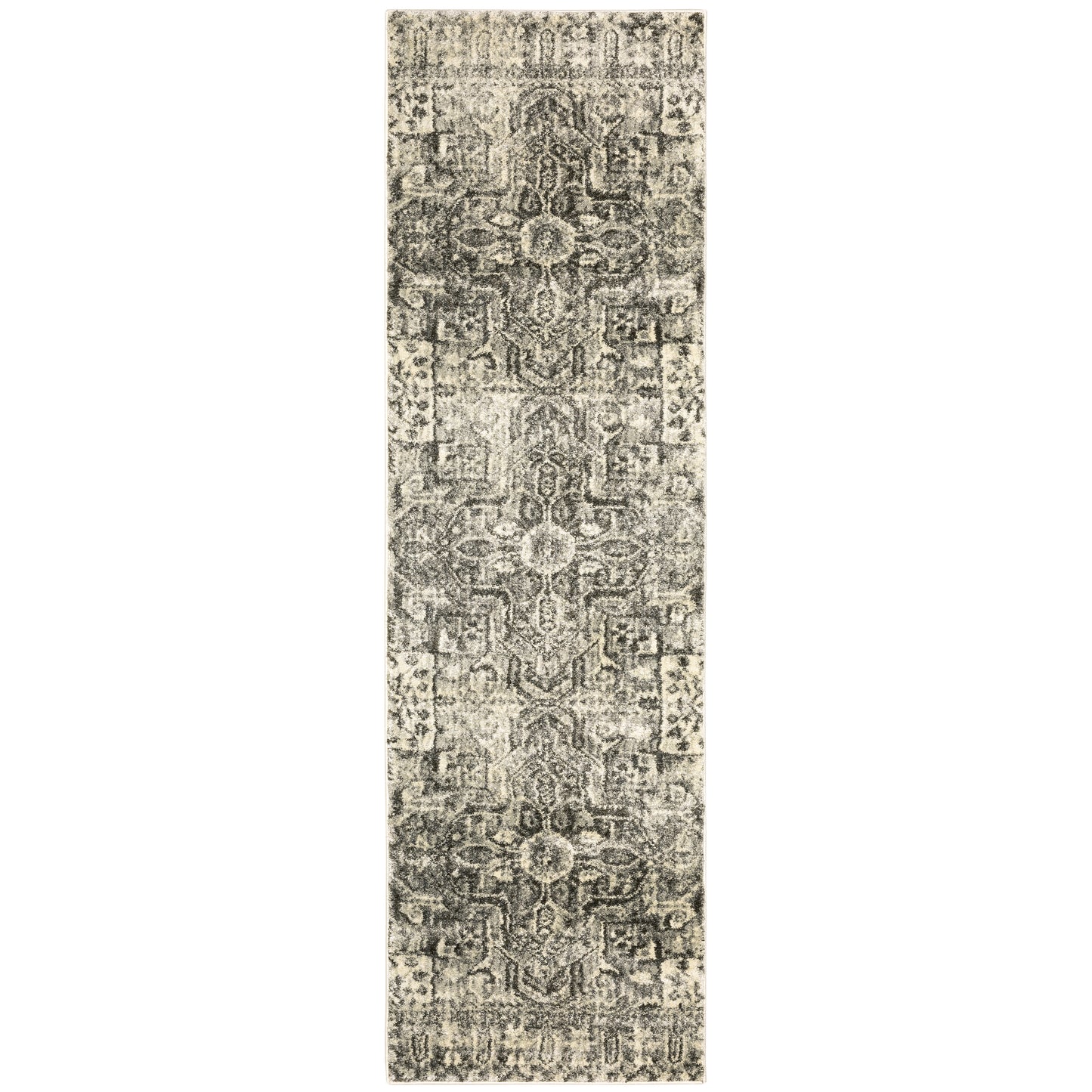 FLORENCE 4333W Charcoal Rug - ORIENTAL WEAVERS