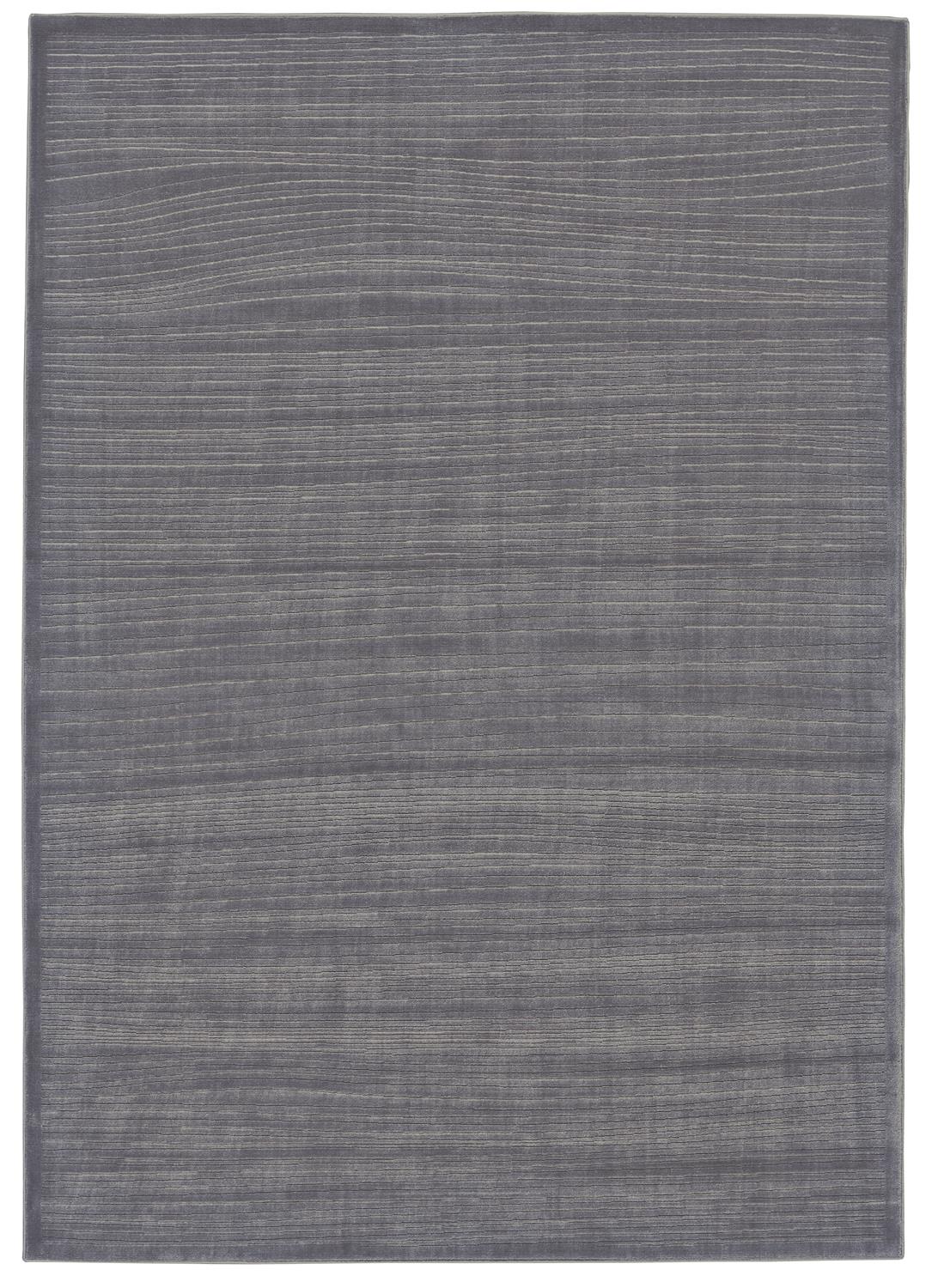 Melina Modern/Luxury & Glam Solid Blue/Gray/Taupe - Feizy Rug
