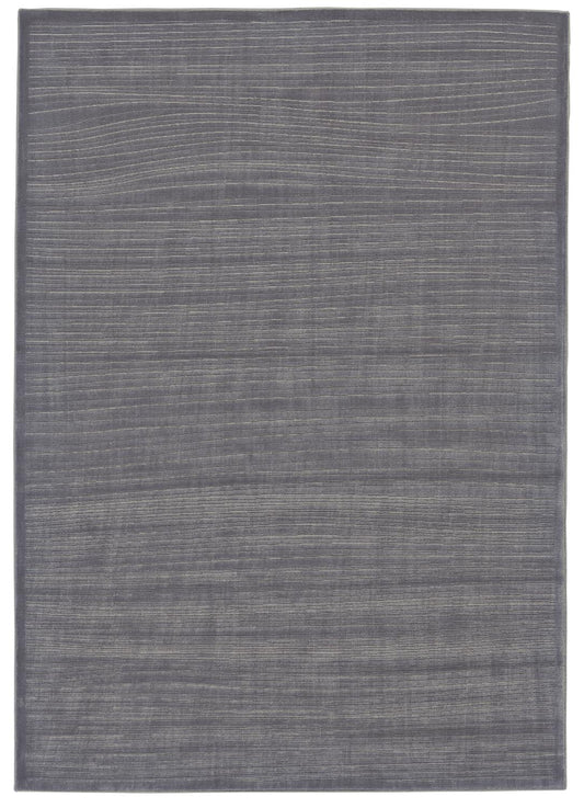 Melina Modern/Luxury & Glam Solid Blue/Gray/Taupe - Feizy Rug