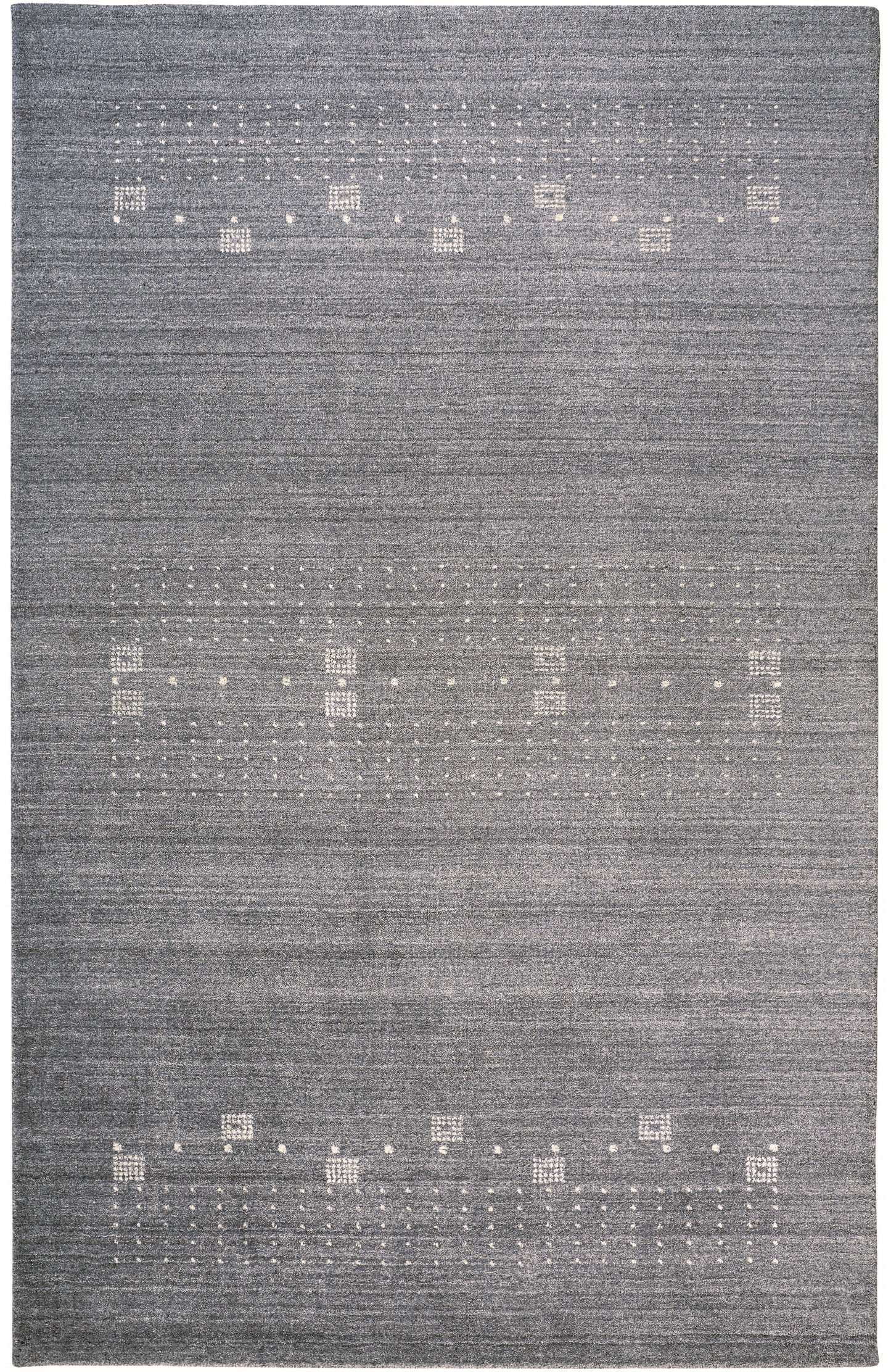 Legacy Transitional/Casual/Global Solid/Southwestern/Polka Dots Gray/Ivory - Feizy Rug