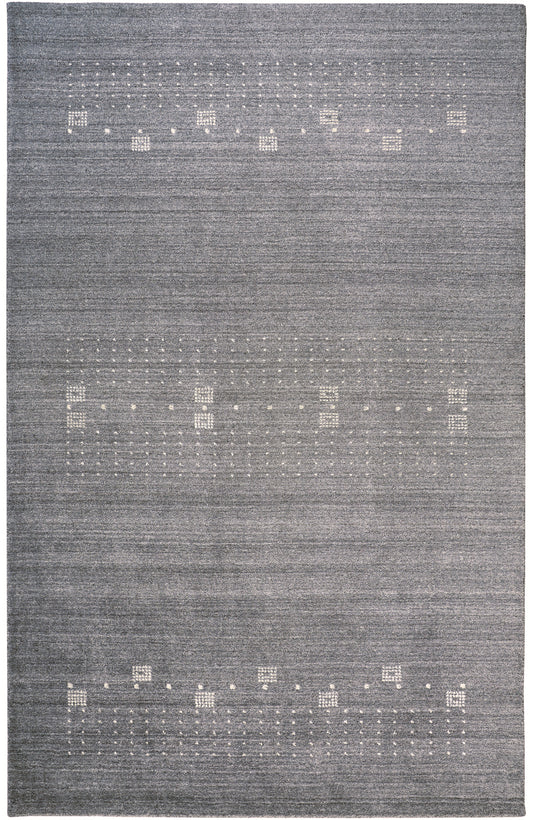 Legacy Transitional/Casual/Global Solid/Southwestern/Polka Dots Gray/Ivory - Feizy Rug
