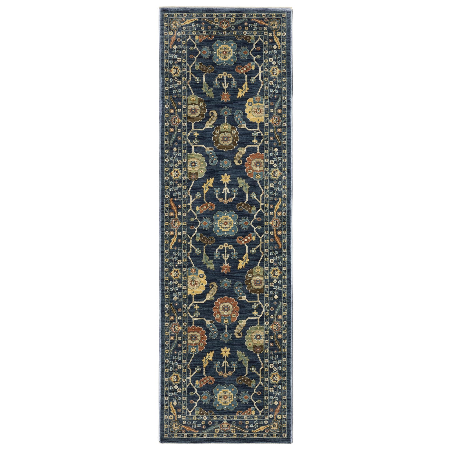FRANCESCA FR03F Blue Rug - ORIENTAL WEAVERS