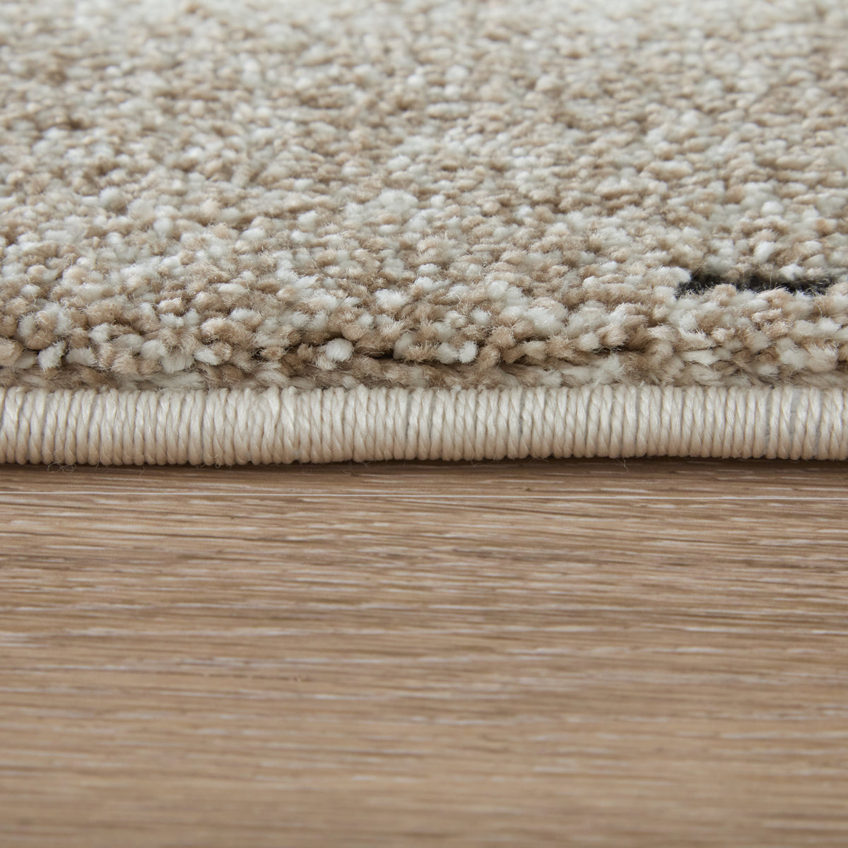 Gilmore Modern Stripes/Watercolor/Abstract Ivory/Gray/Green - Feizy Rug