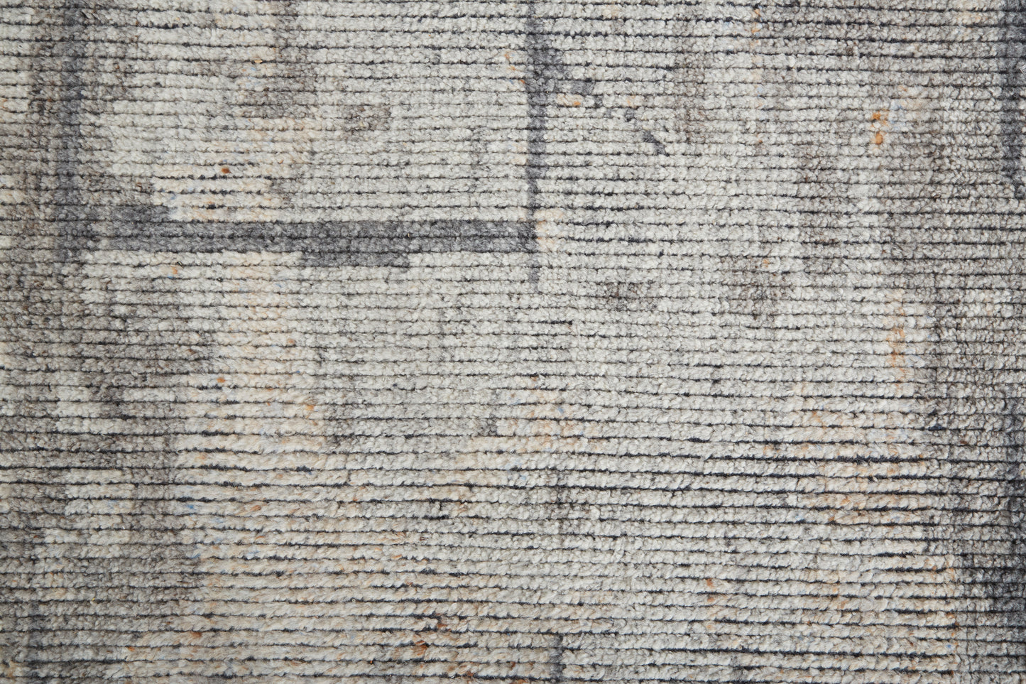 Alford Modern/Industrial Abstract/Distressed Gray/Silver - Feizy Rug