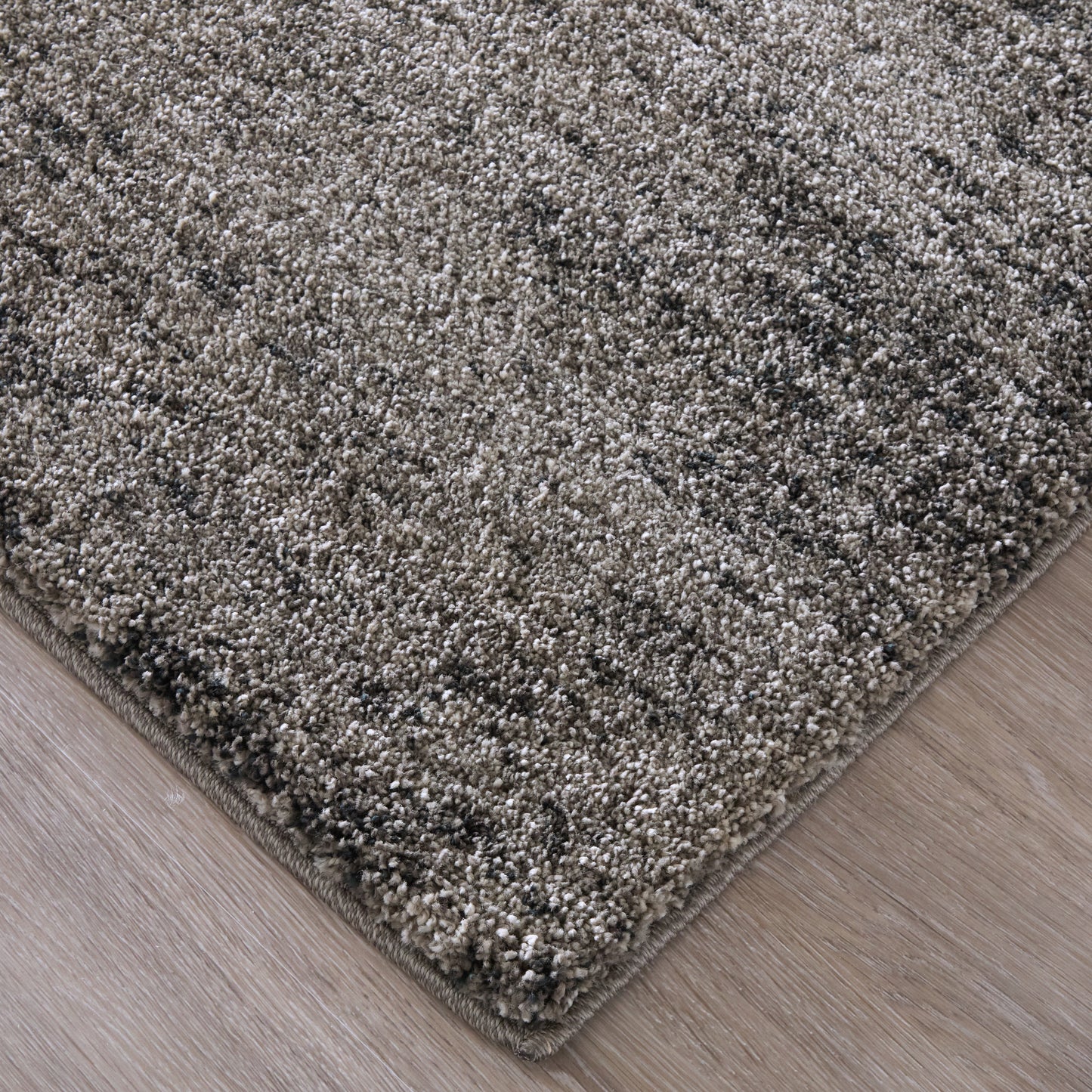 Jameson Modern/Bohemian & Eclectic Distressed/Abstract Gray/Black - Feizy Rug