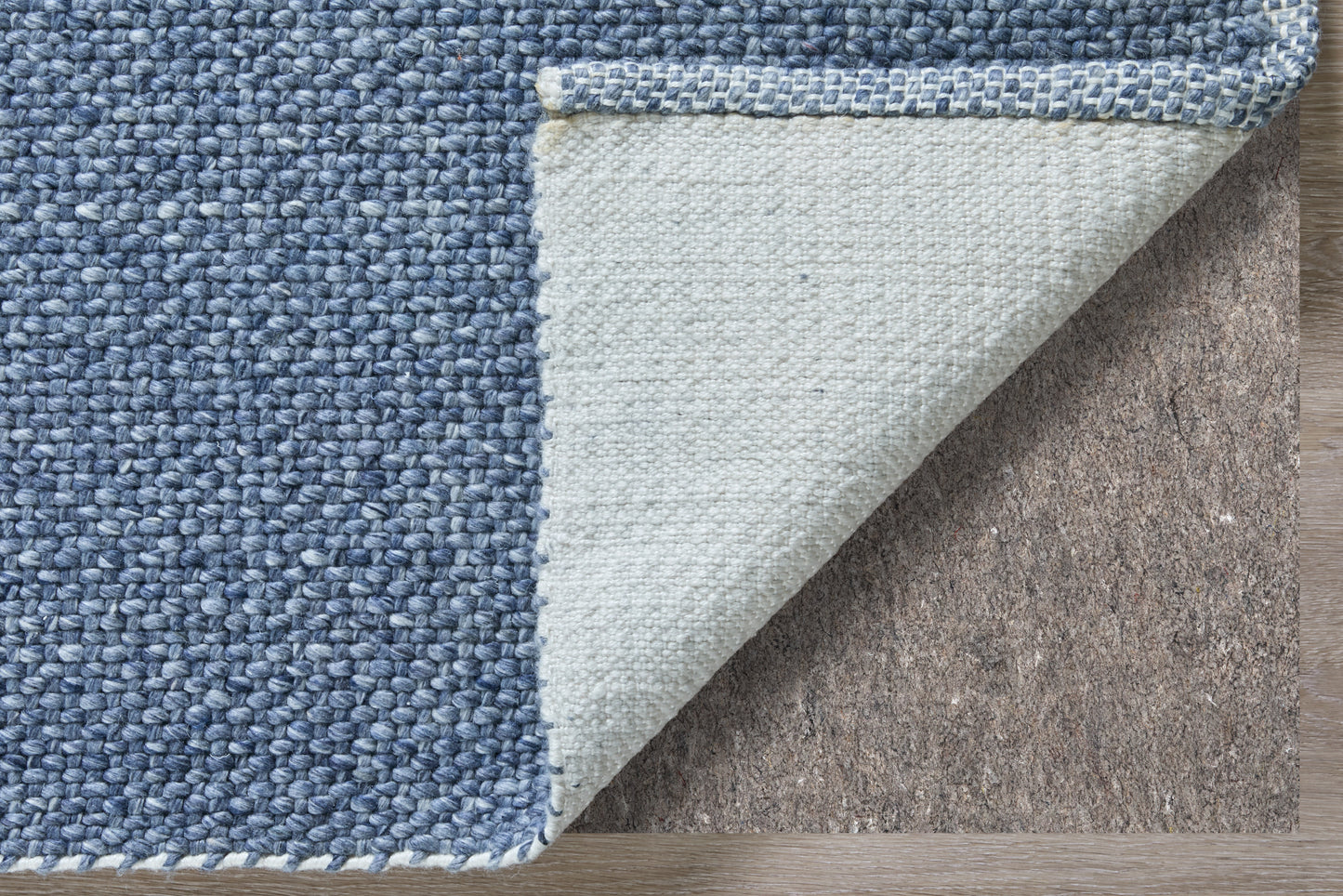 Naples Transitional/Casual/Nautical & Coastal Solid/Stripes Blue - Feizy Rug