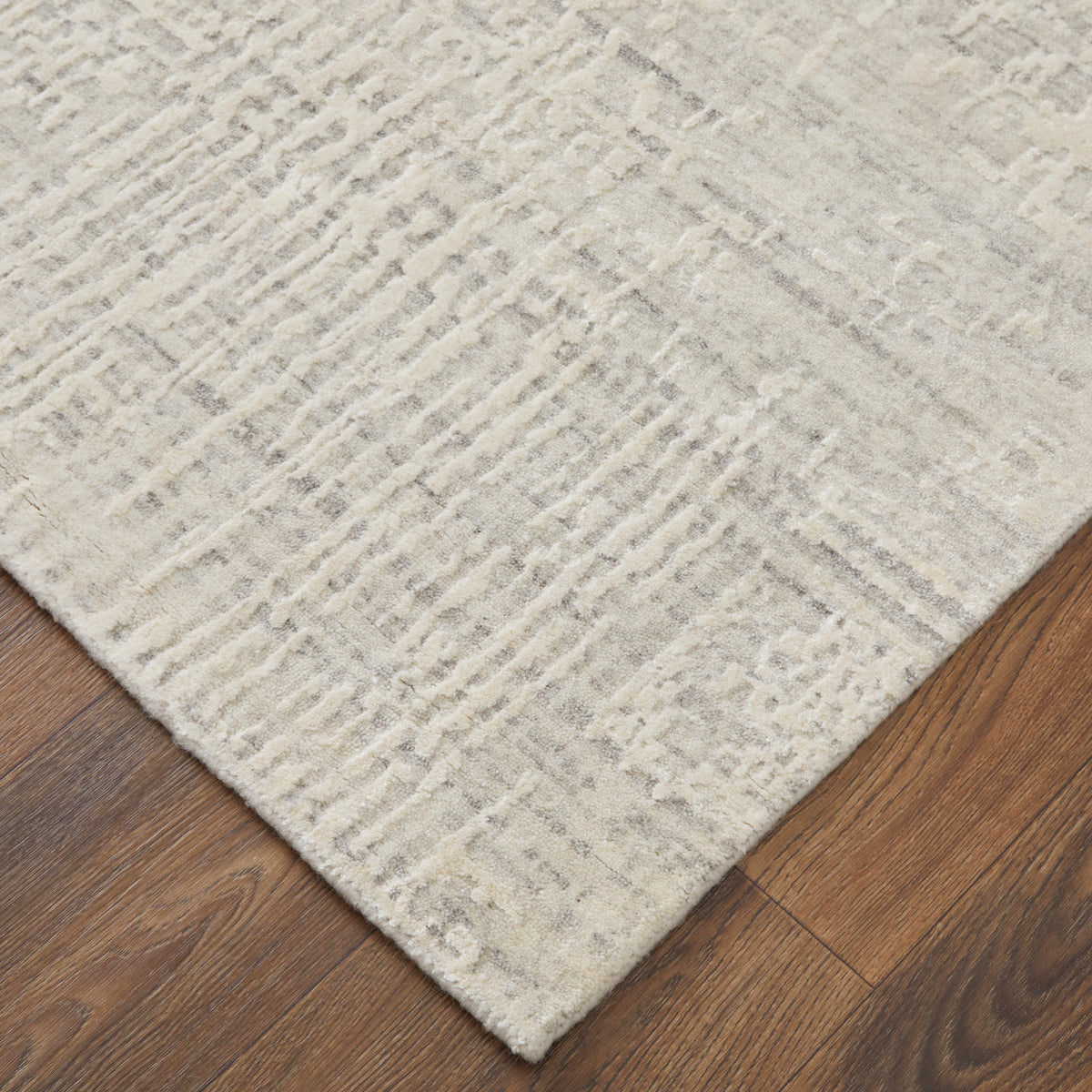 Eastfield Modern/Casual Abstract/Distressed Ivory 69AB - Feizy Rug