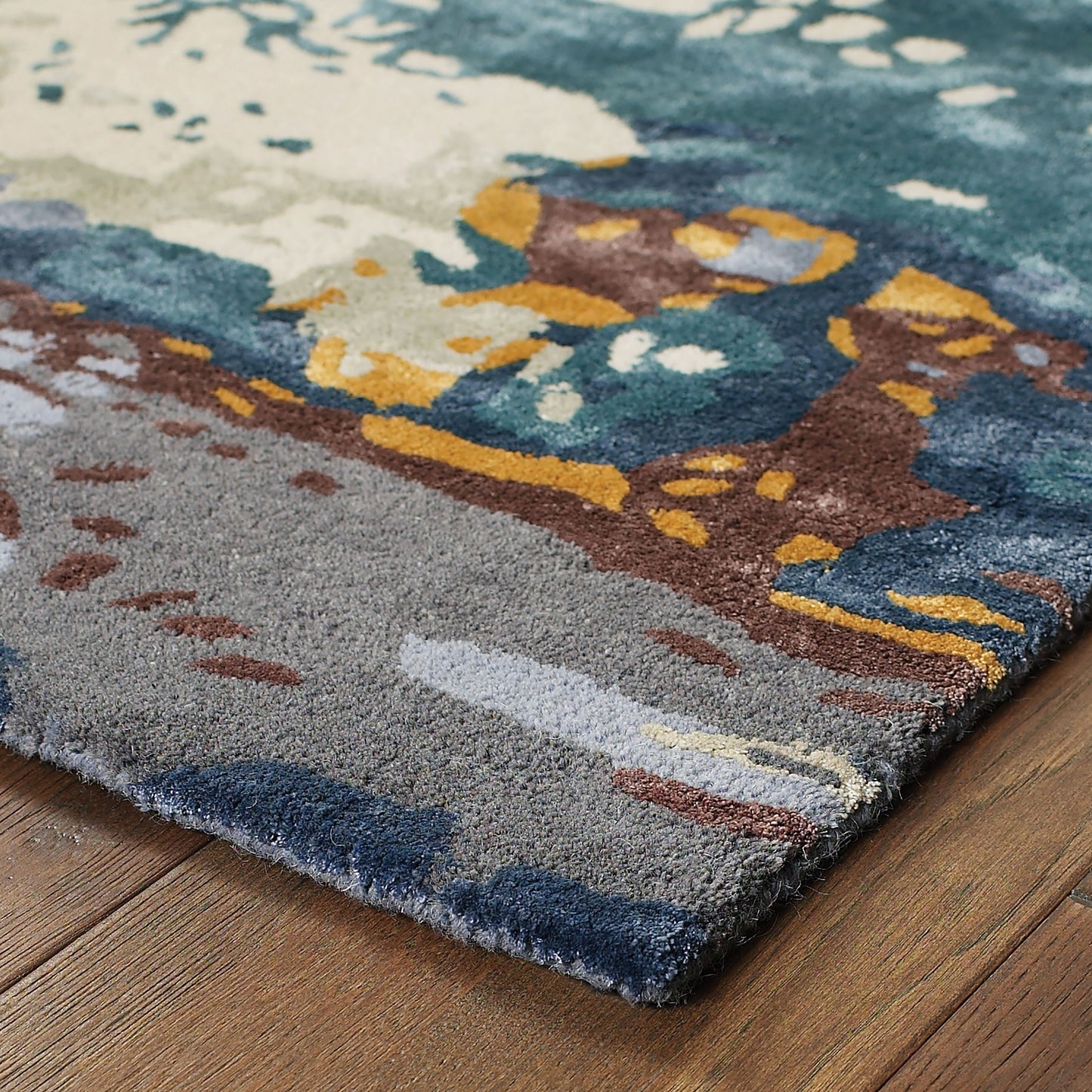 GALAXY 21903 Blue Rug - ORIENTAL WEAVERS