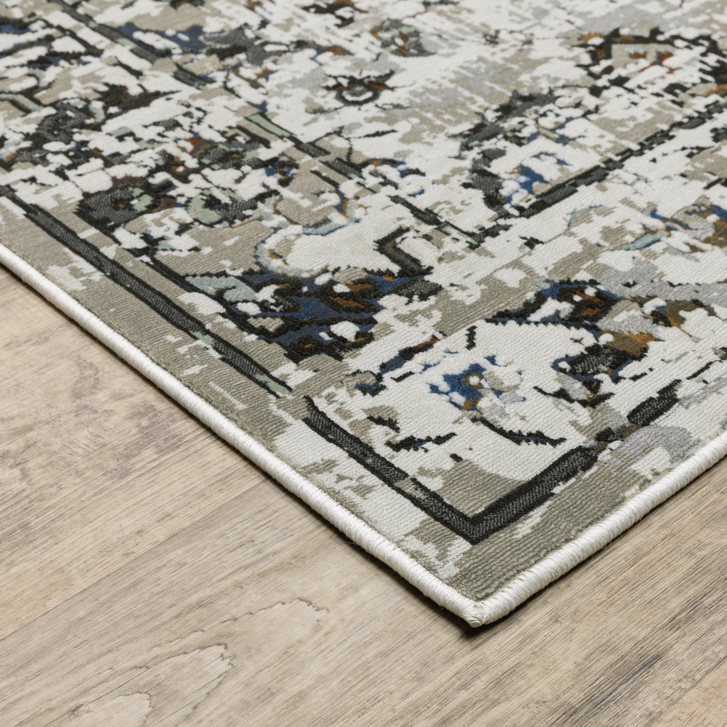 GEMINI 1003E Charcoal Rug - ORIENTAL WEAVERS