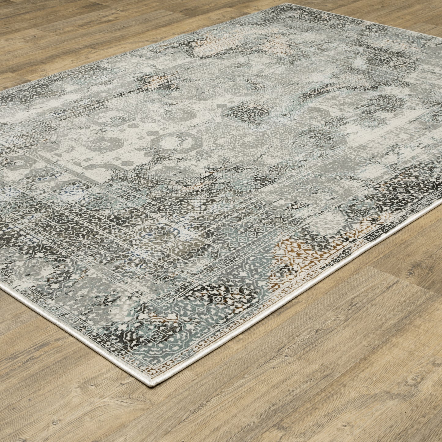 GEMINI 4153F Grey Rug - ORIENTAL WEAVERS