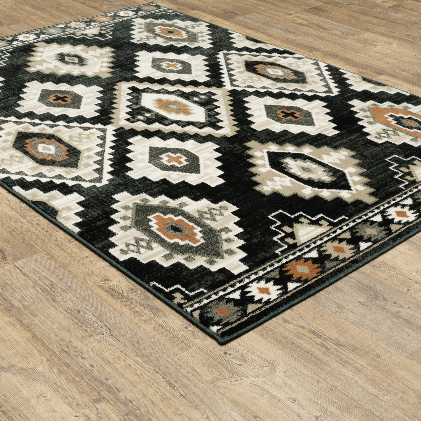 GEORGIA 605F0 Charcoal Rug - ORIENTAL WEAVERS