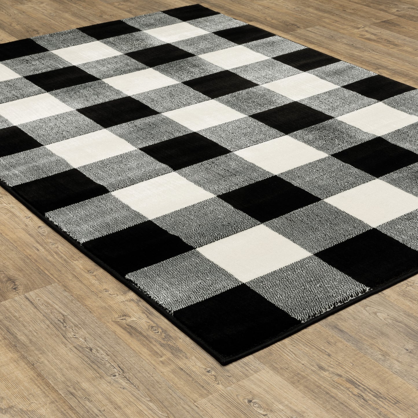 GEORGIA 678D0 Black Rug - ORIENTAL WEAVERS