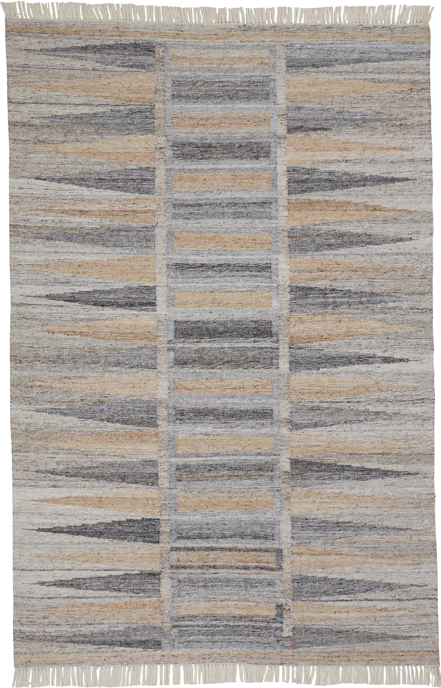 Beckett Transitional/Rustic/Moroccan Tan/Gray/Taupe Accent Rug