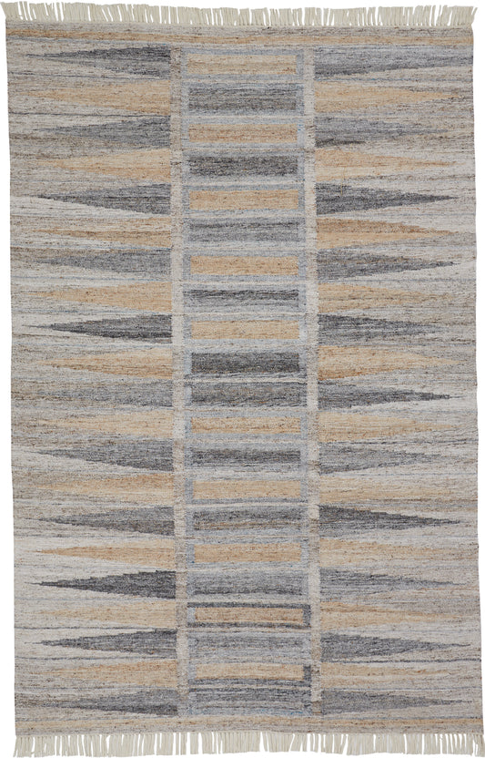 Beckett Transitional/Rustic/Moroccan Tan/Gray/Taupe Accent Rug