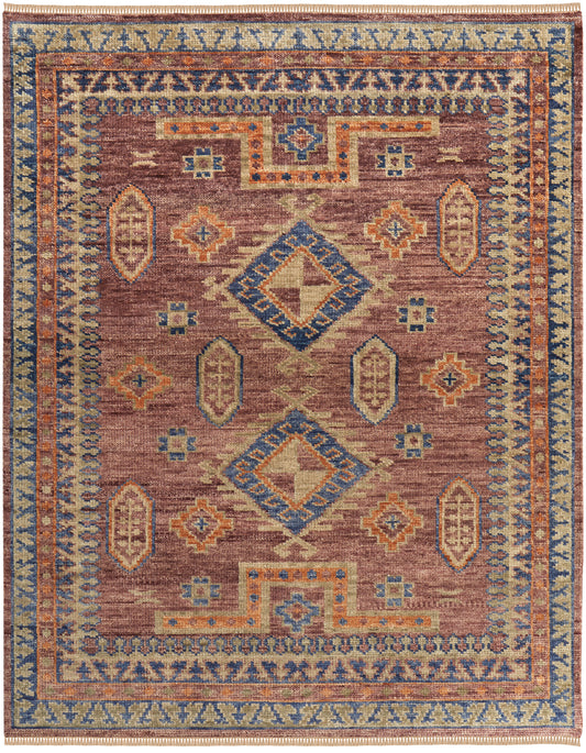 Fillmore Traditional/Bohemian & Eclectic Red/Green/Blue Area Rug