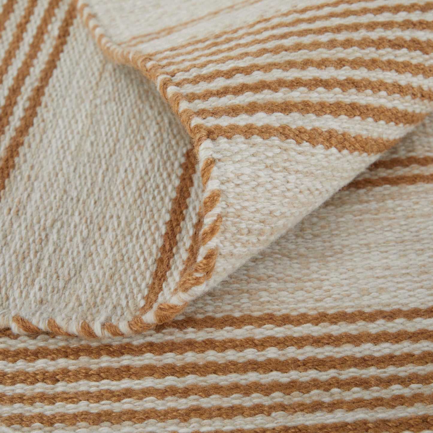 Duprine Transitional/Casual/Nautical & Coastal Stripes/Geometric Ivory/Taupe/Brown - Feizy Rug