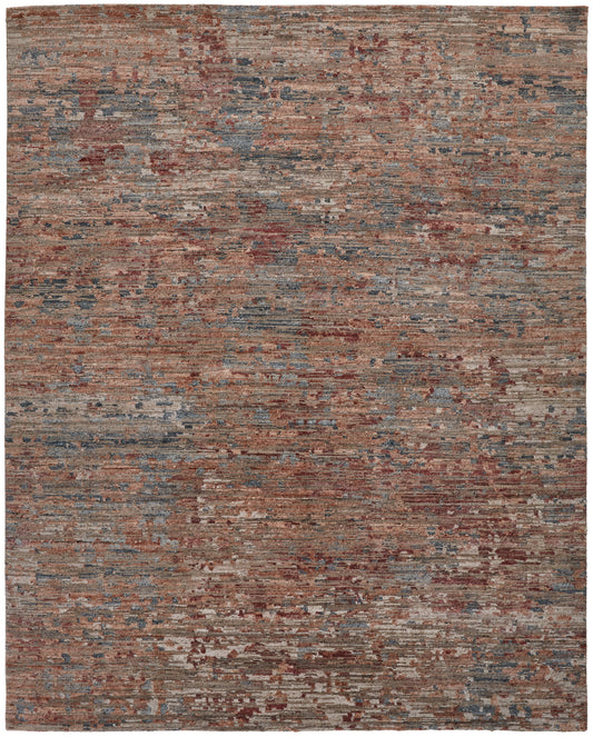 Conroe Modern/Casual/Industrial Red/Blue Accent Rug  Feizy Rugs Small Parcel,Feizy Rugs,Conroe,Red/Blue,2' x 3',Accent Rug,Wool/Viscose,Modern/Casual/Industrial,India