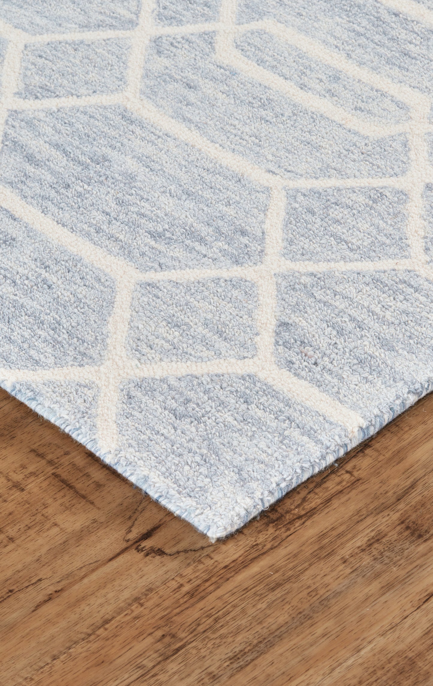 Belfort Transitional/Cottage/Farmhouse Blue/Ivory Accent Rug  Feizy Rugs Small Parcel,Feizy Rugs,Belfort,Blue/Ivory,2' x 3',Accent Rug,Wool,Transitional/Cottage/Farmhouse,India