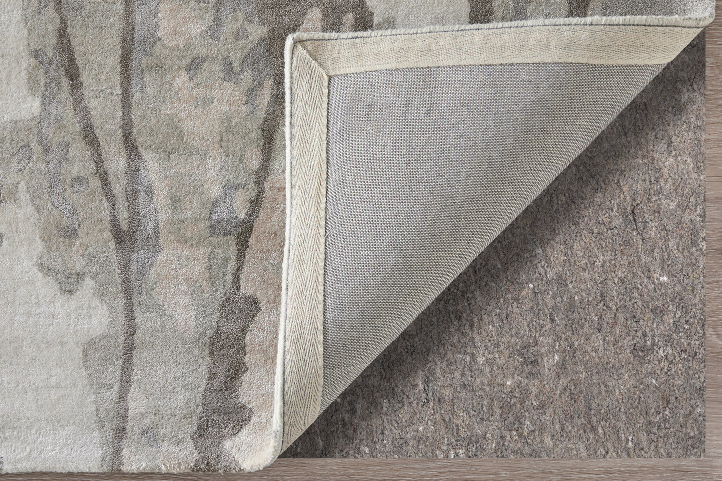 Dryden Transitional/Industrial/Casual Abstract/Watercolor Taupe/Ivory/Gray - Feizy Rug