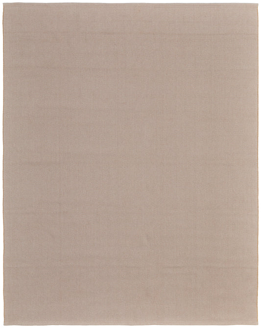 Theo Modern/Casual Solid Ivory/Tan - Feizy Rug