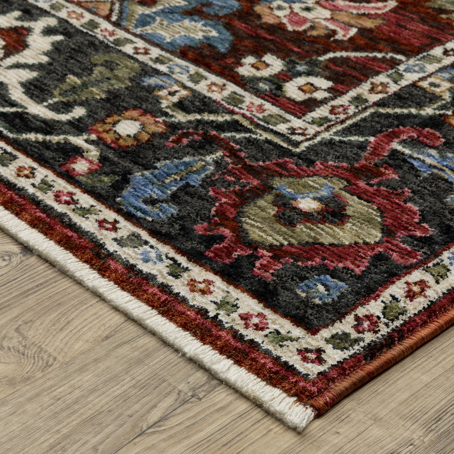 HASTINGS HA03V Red Rug - ORIENTAL WEAVERS