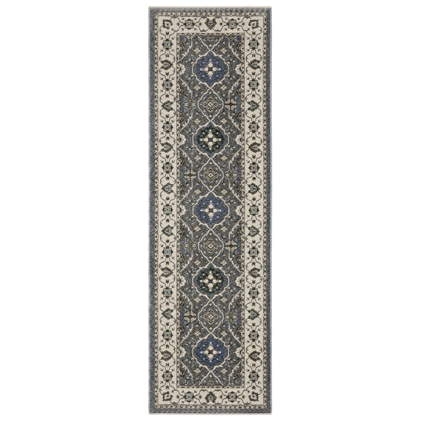 HASTINGS HA07H Blue Rug - ORIENTAL WEAVERS