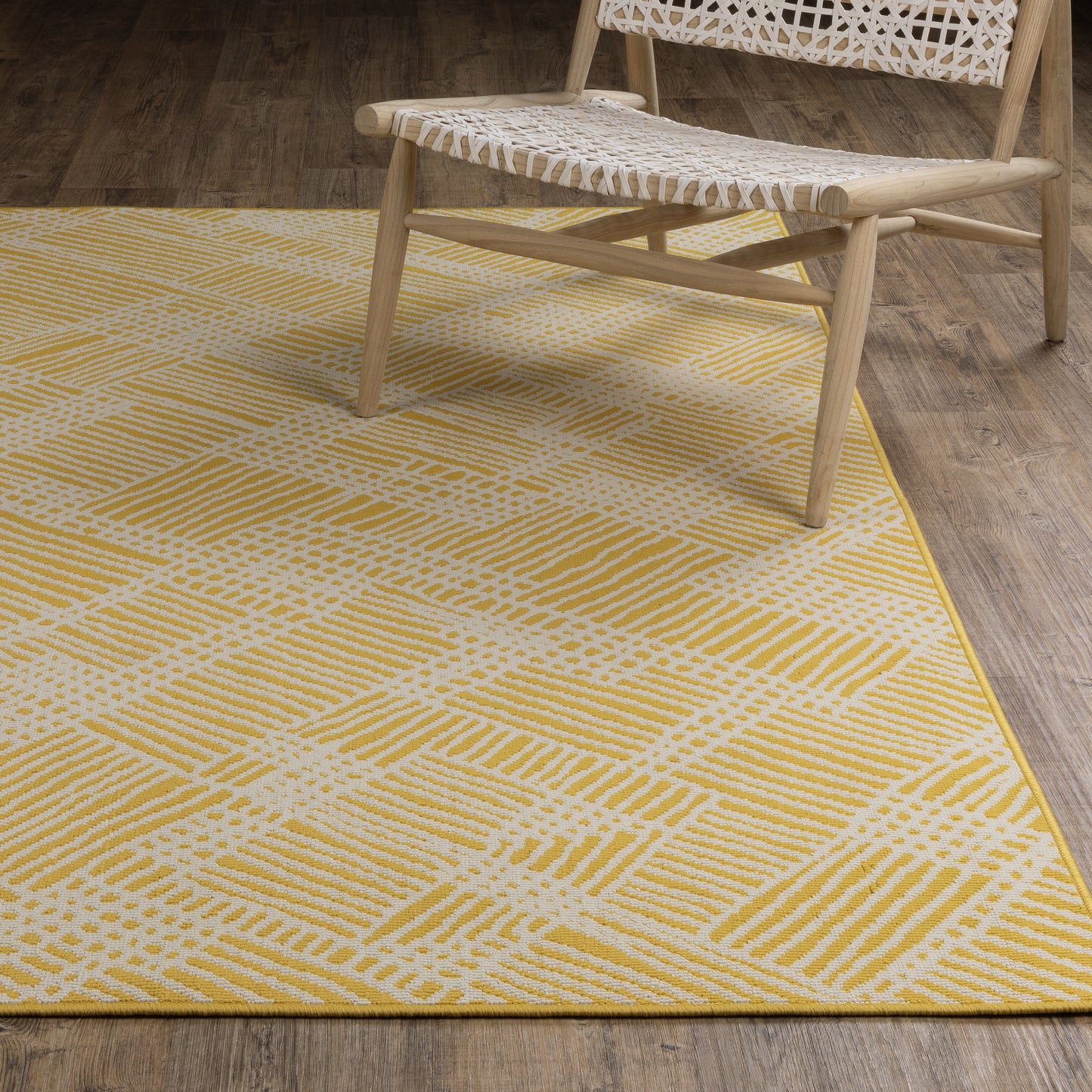 HAVANA HAV08 Yellow Rug - ORIENTAL WEAVERS