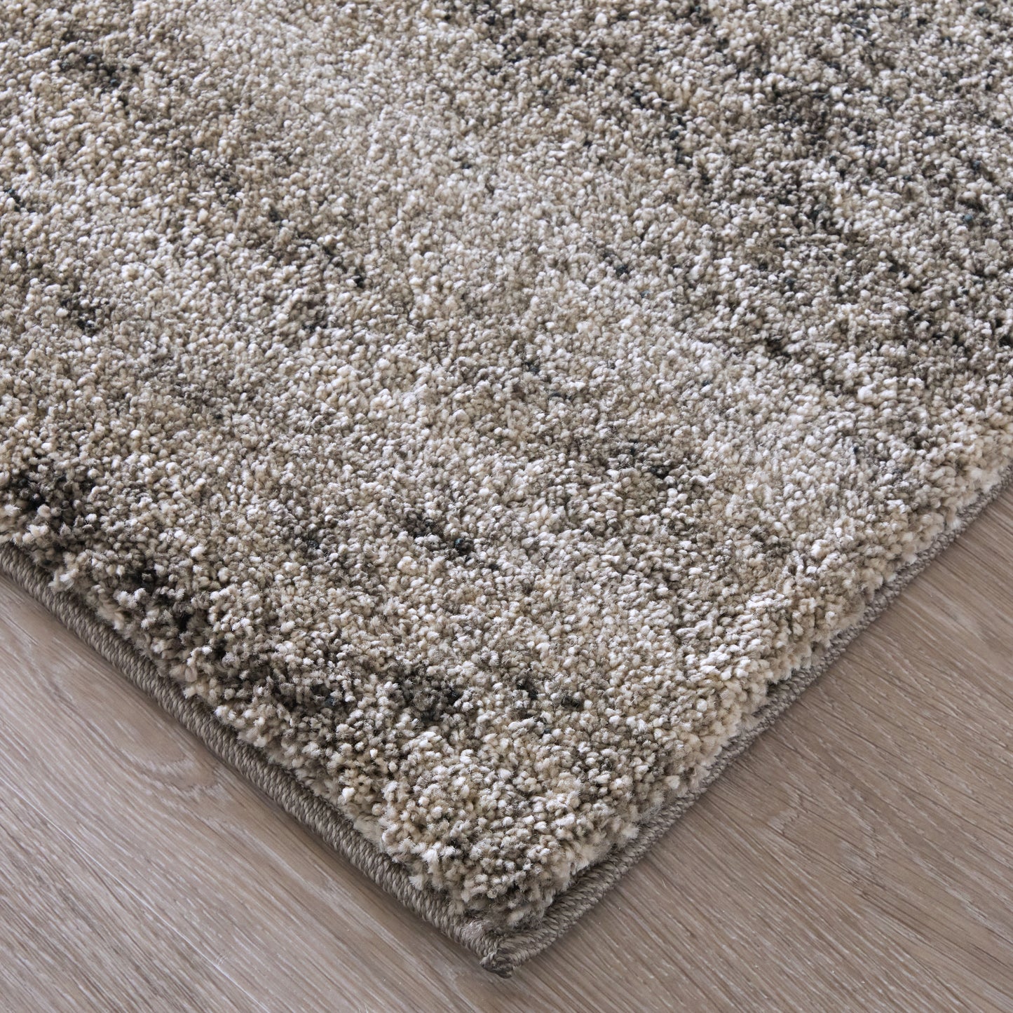 Jameson Modern/Bohemian & Eclectic Distressed/Abstract Gray/Ivory - Feizy Rug