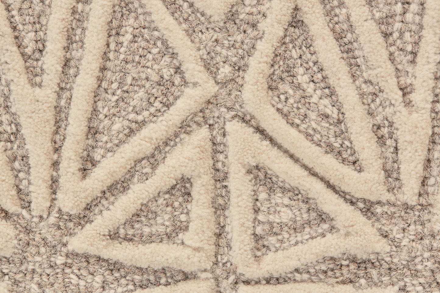 Enzo Transitional/Global Geometric Tan/Ivory - Feizy Rug