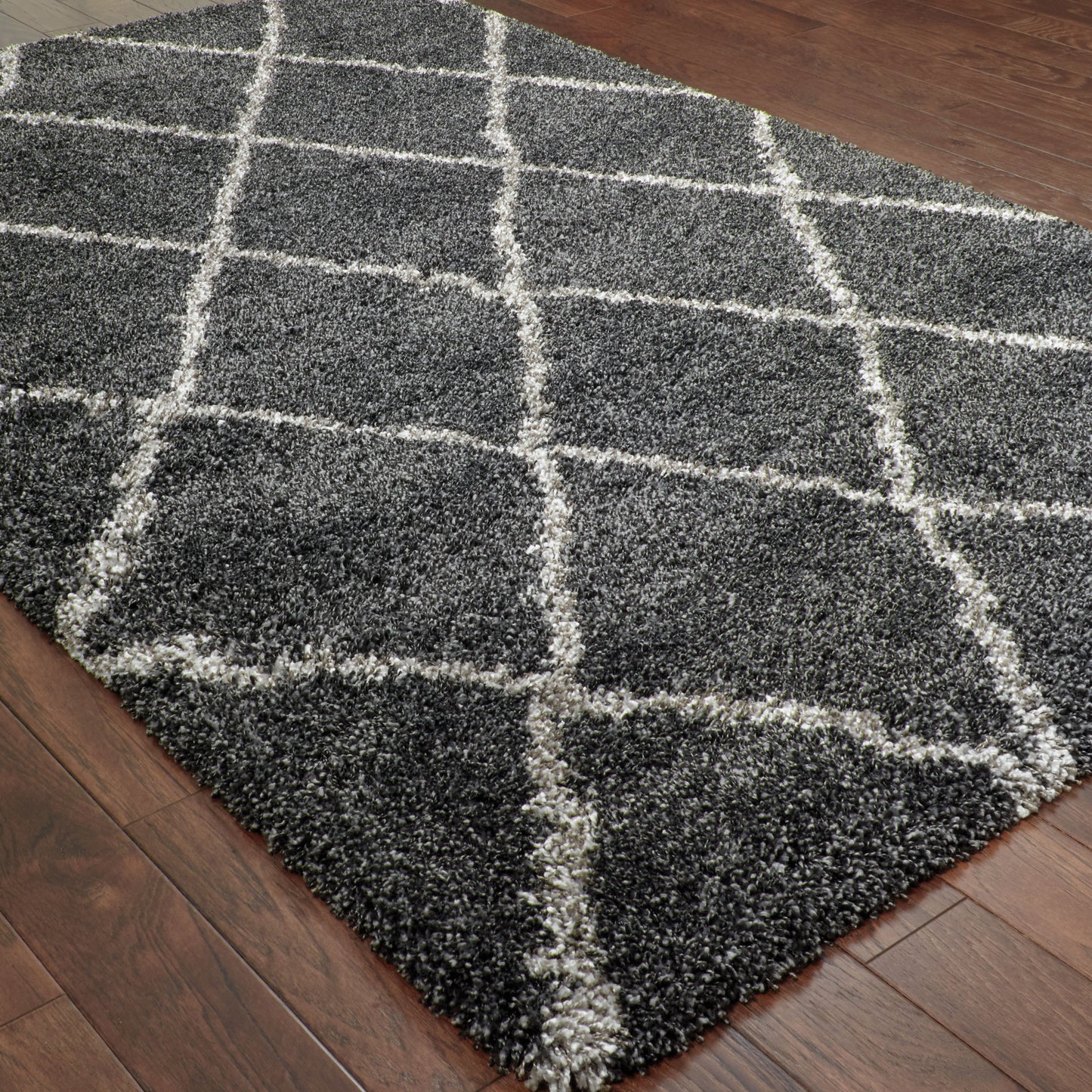 HENDERSON 090K1 Charcoal Rug - ORIENTAL WEAVERS
