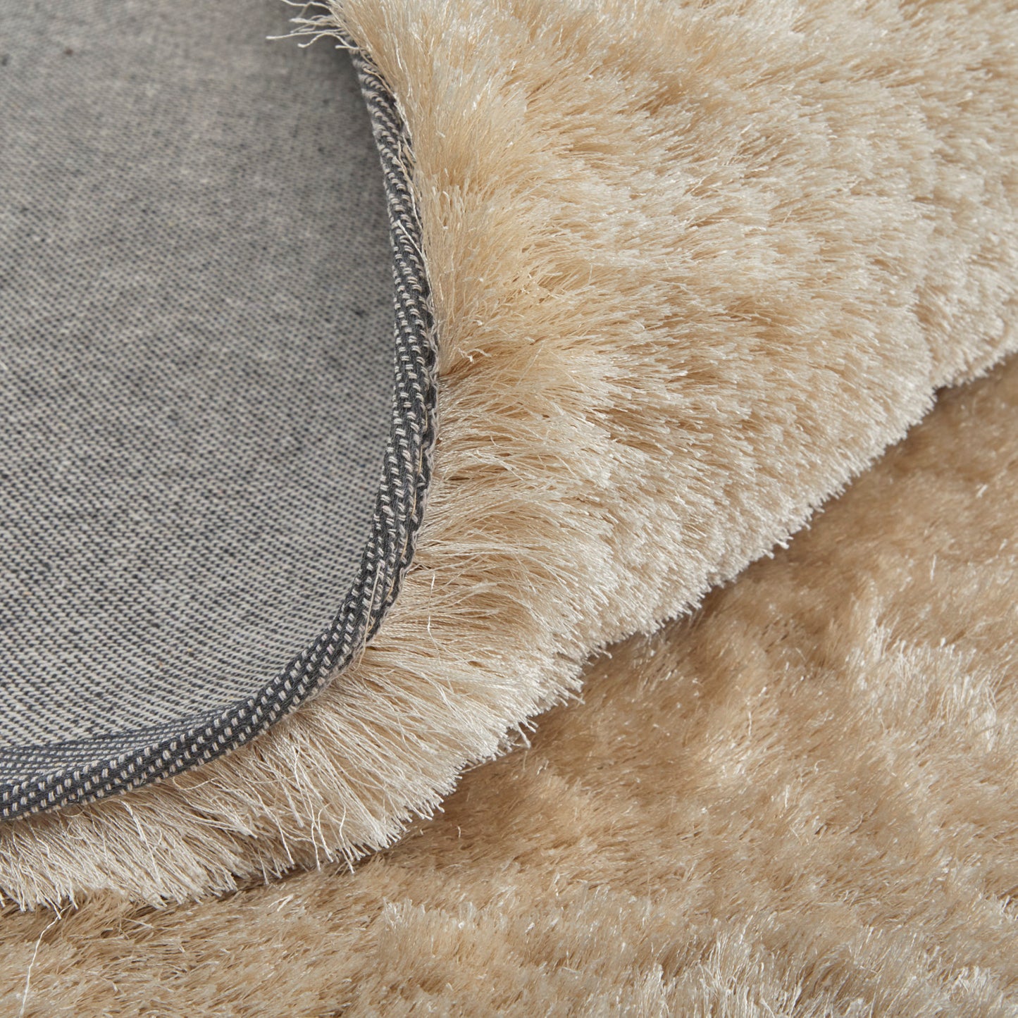 Indochine Modern/Luxury & Glam/Casual Solid Brown/Tan - Feizy Rug