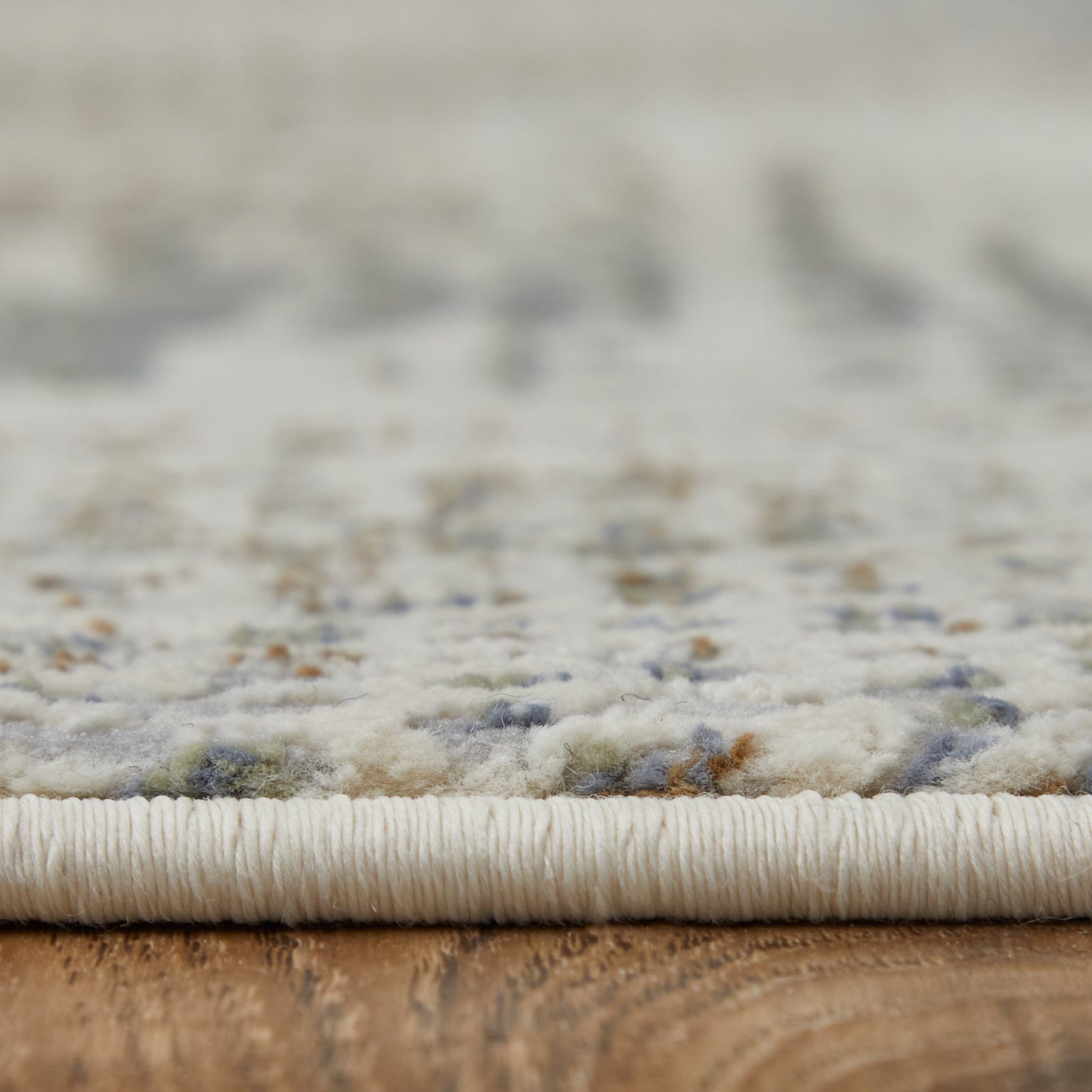 Clio Modern/Industrial/Bohemian & Eclectic Abstract Ivory/Gray/Brown - Feizy Rug