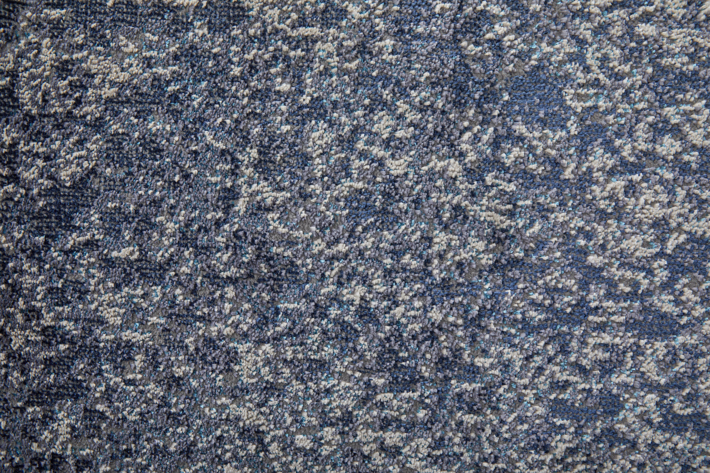 Astra Transitional/Industrial/Casual Abstract/Watercolor Blue/Ivory - Feizy Rug
