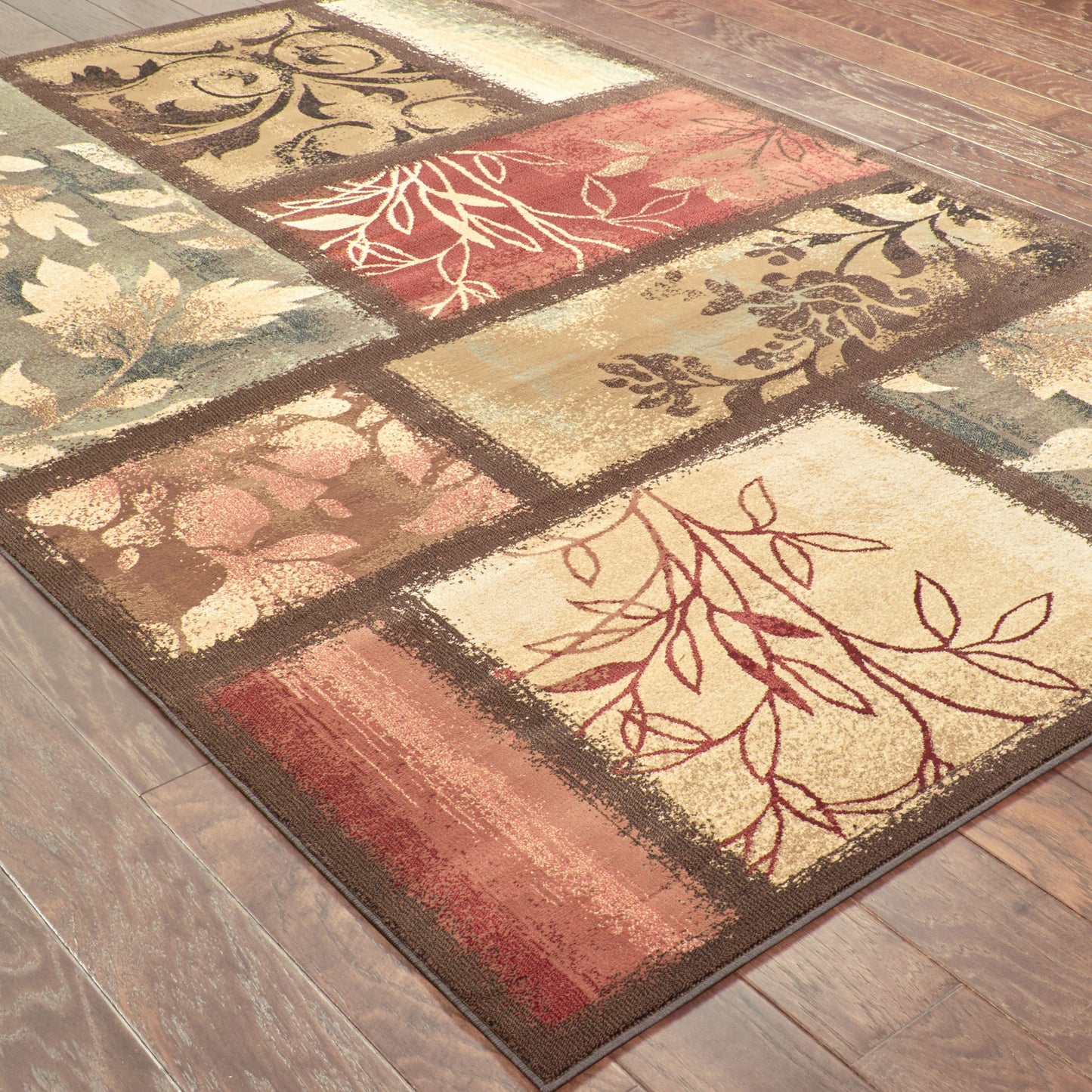 HUDSON 1699G Brown Rug - ORIENTAL WEAVERS