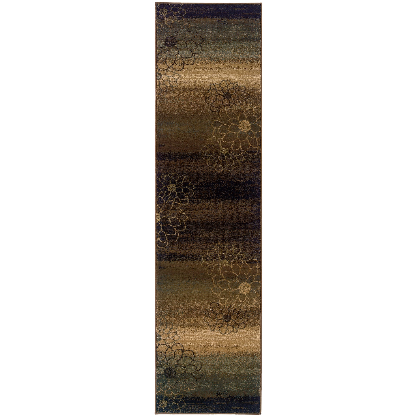 HUDSON 074A1 Brown Rug - ORIENTAL WEAVERS
