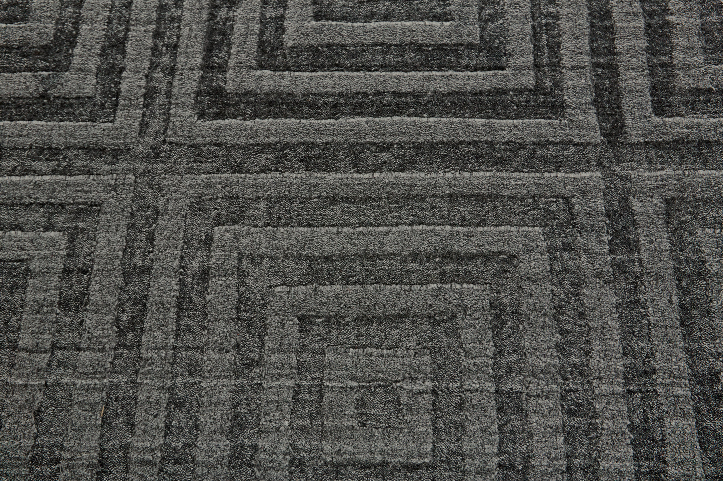 Gramercy Modern/Casual/Scandinavian Geometric Gray - Feizy Rug
