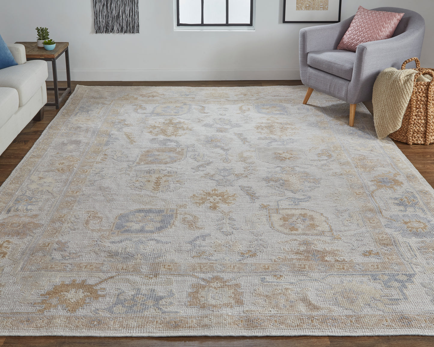 Wendover Transitional/Vintage/Bohemian & Eclectic Ivory/Tan Accent Rug  Feizy Rugs Small Parcel,Feizy Rugs,Wendover,Ivory/Tan,2' x 3',Accent Rug,PET,Transitional/Vintage/Bohemian & Eclectic,India