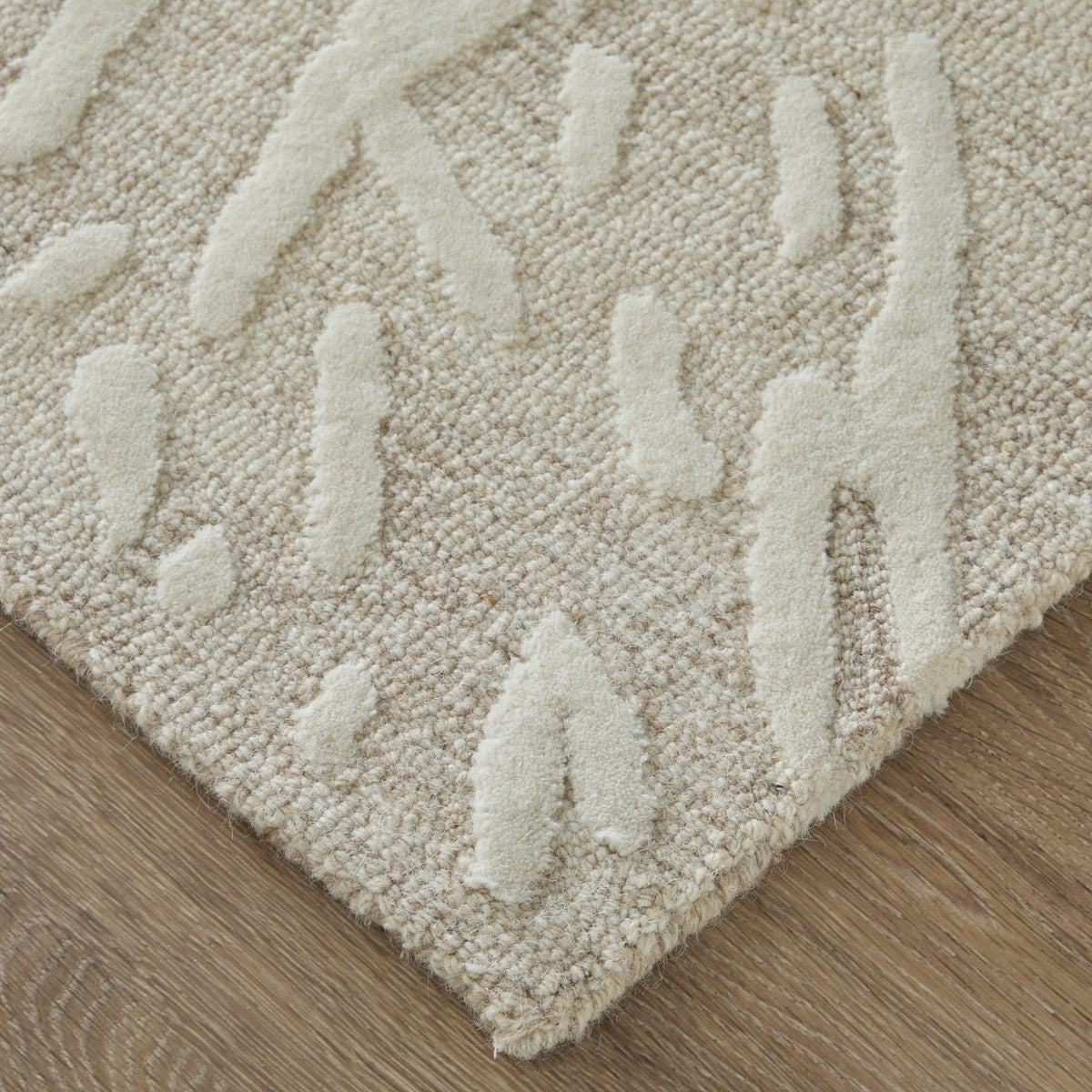 Winston Modern Abstract Ivory - Feizy Rug