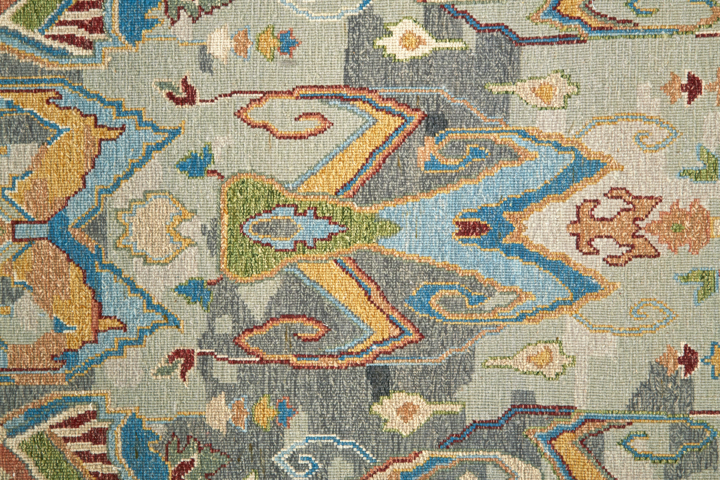 Leylan Transitional/Bohemian & Eclectic/Craftsman Ikat Taupe/Tan/Orange - Feizy Rug