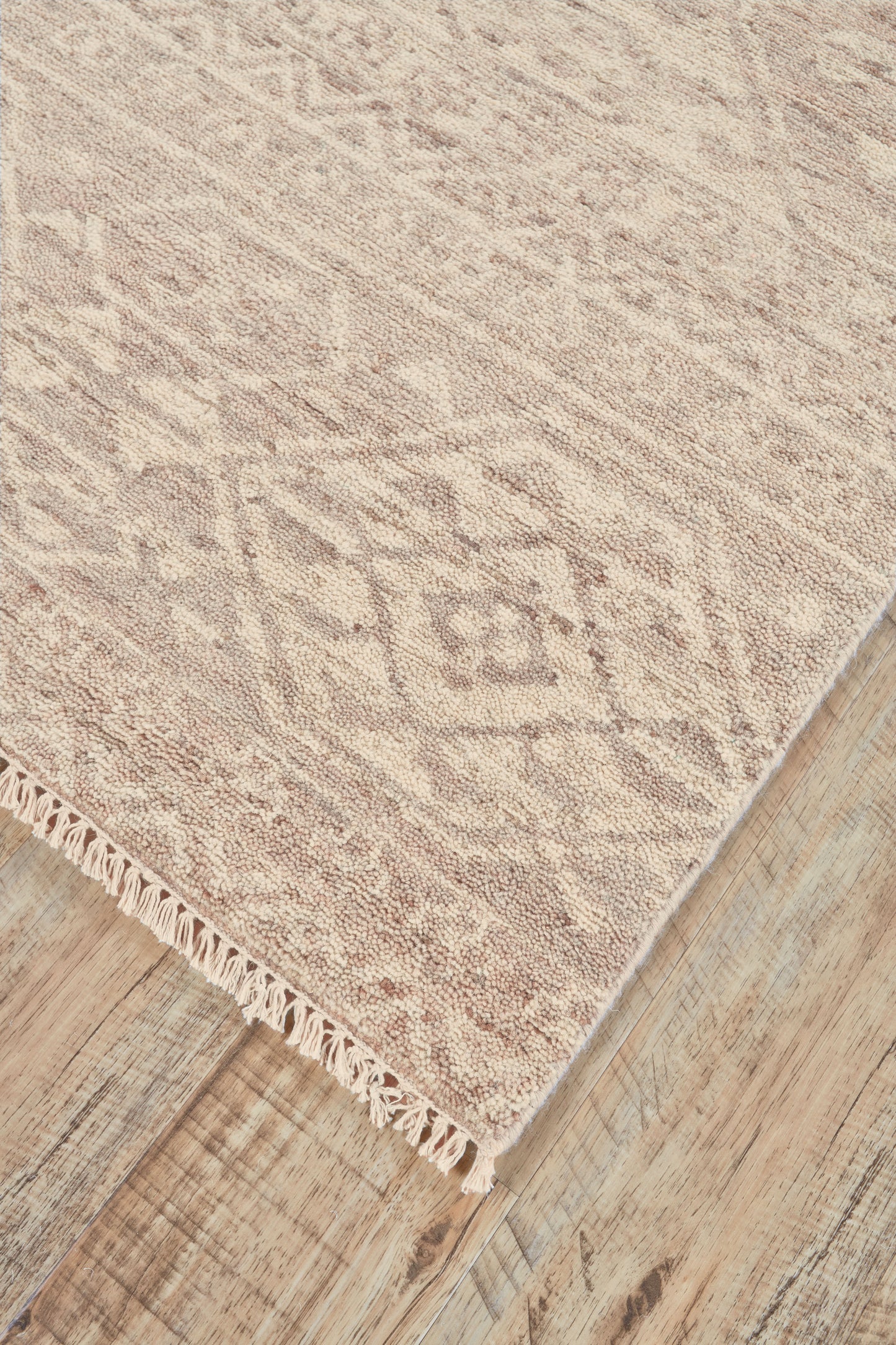 Nizhoni Transitional/Global Southwestern/Moroccan Tan/Brown/Taupe - Feizy Rug