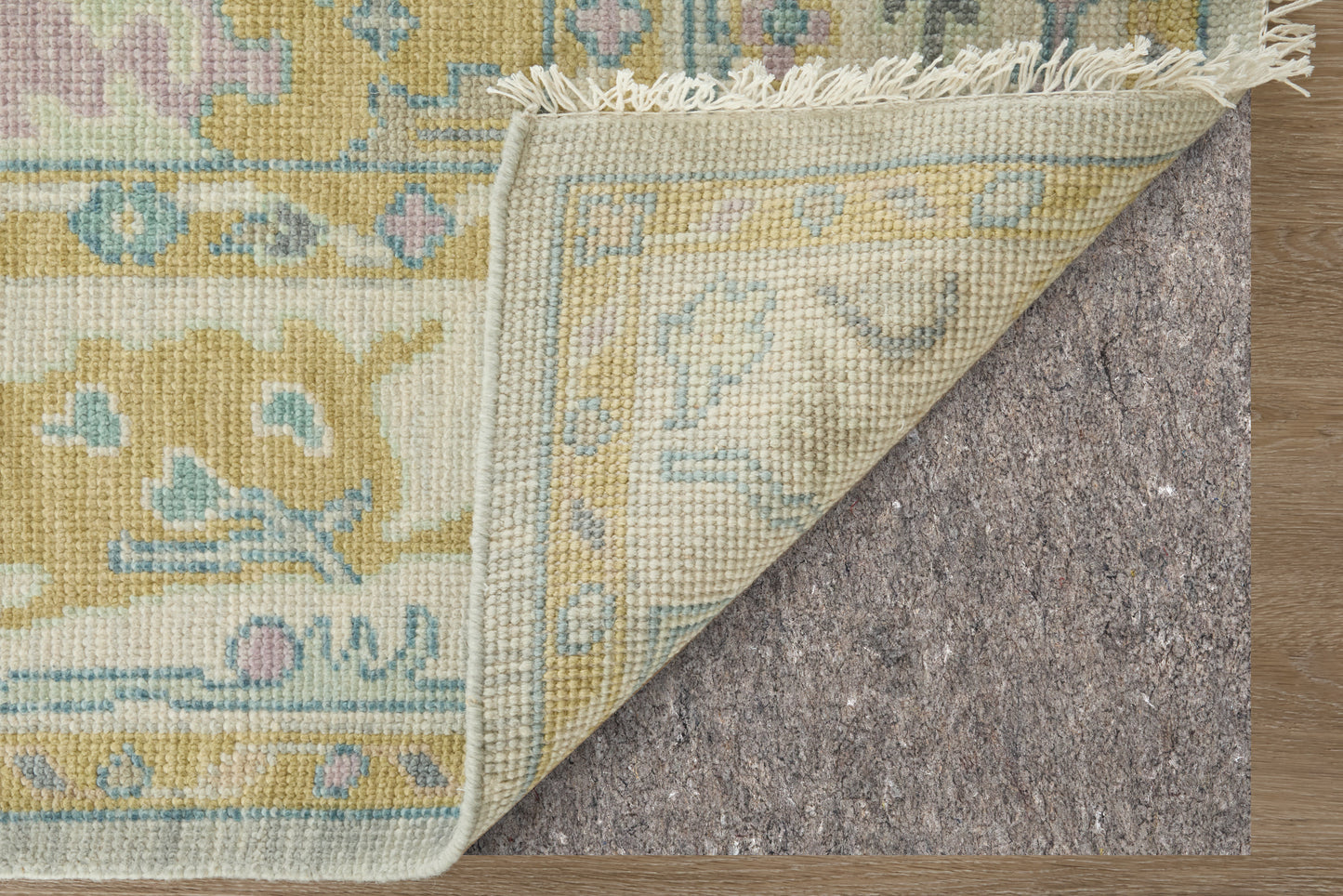 Karina Traditional/Bohemian & Eclectic/Craftsman Gray/Purple/Gold Area Rug