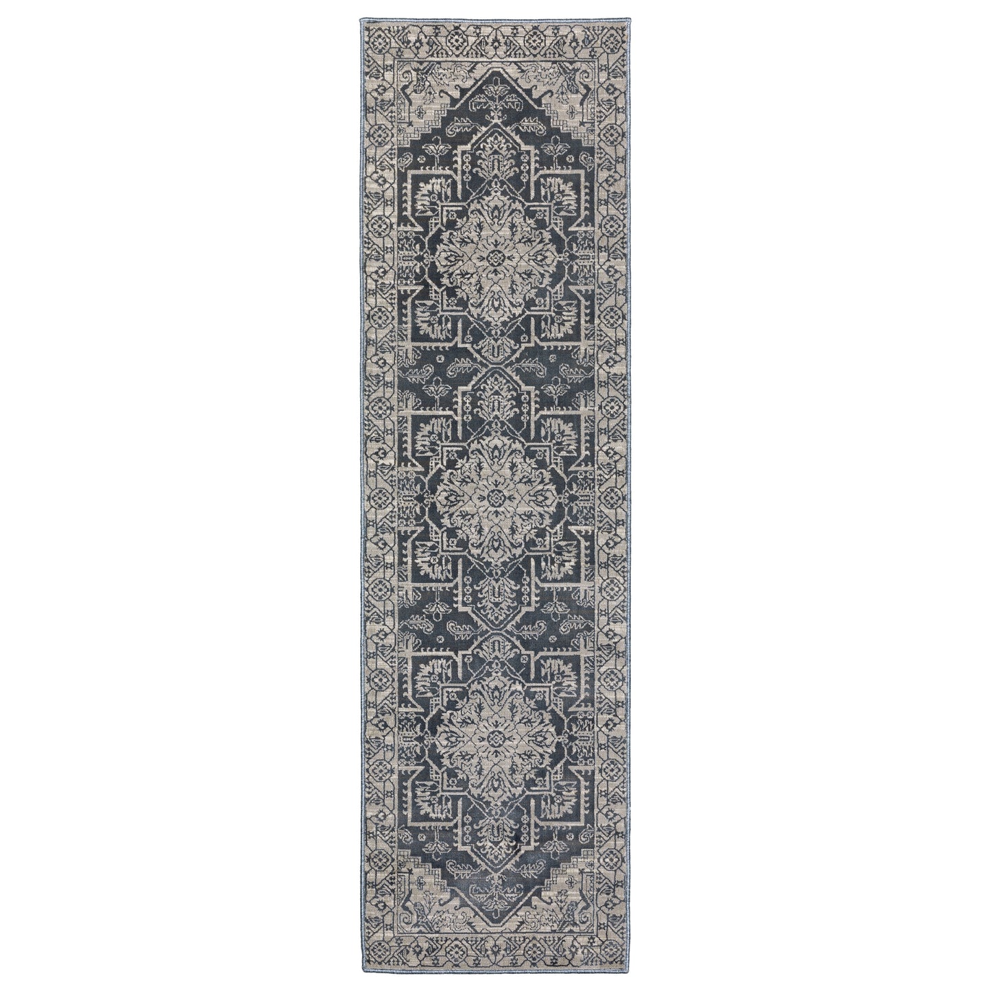 INTRIGUE INT07 Blue Rug - ORIENTAL WEAVERS