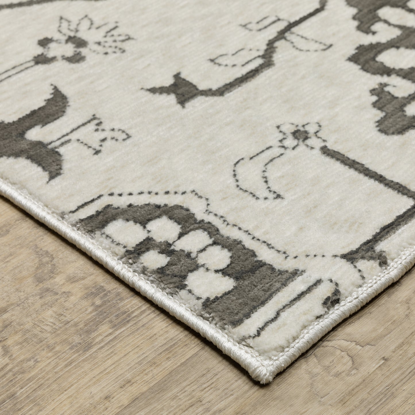 INTRIGUE INT08 Ivory Rug - ORIENTAL WEAVERS