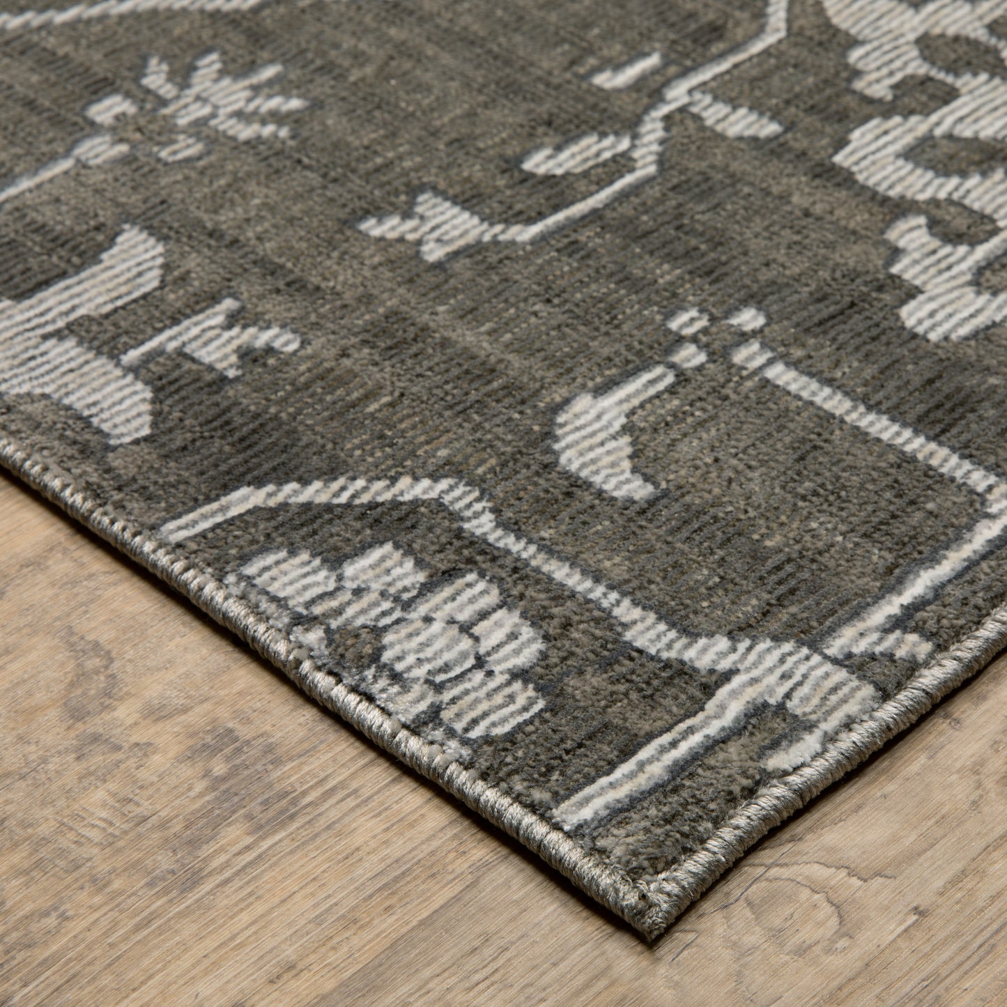 INTRIGUE INT09 Grey Rug - ORIENTAL WEAVERS
