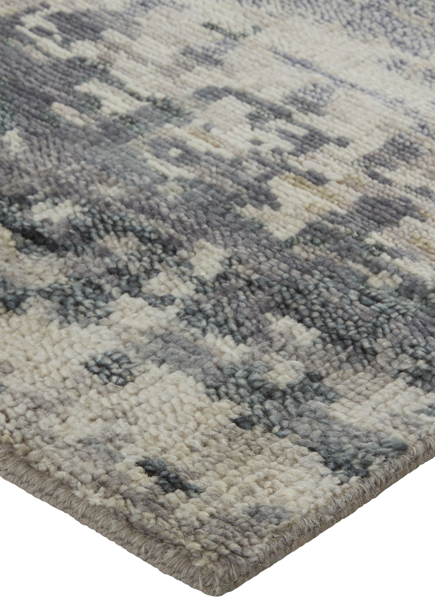 Palomar Transitional/Casual/Farmhouse Abstract/Geometric/Diamond Tan/Taupe - Feizy Rug