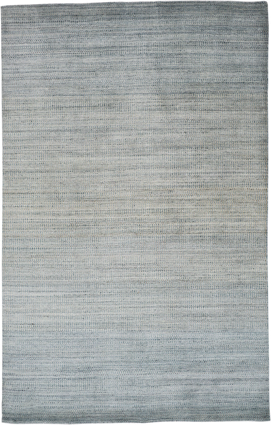 Milan Modern/Industrial Gradient & Ombre Blue/Gray - Feizy Rug